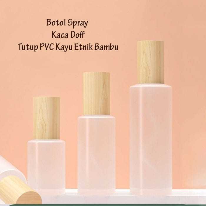 Botol 50ml Pump Spray Botol Kaca Doff Sprayer Botol Kosmetik Parfum