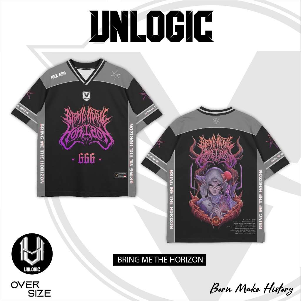 JERSEY BAND BMTH | JERSEY CUSTOM DESIGN