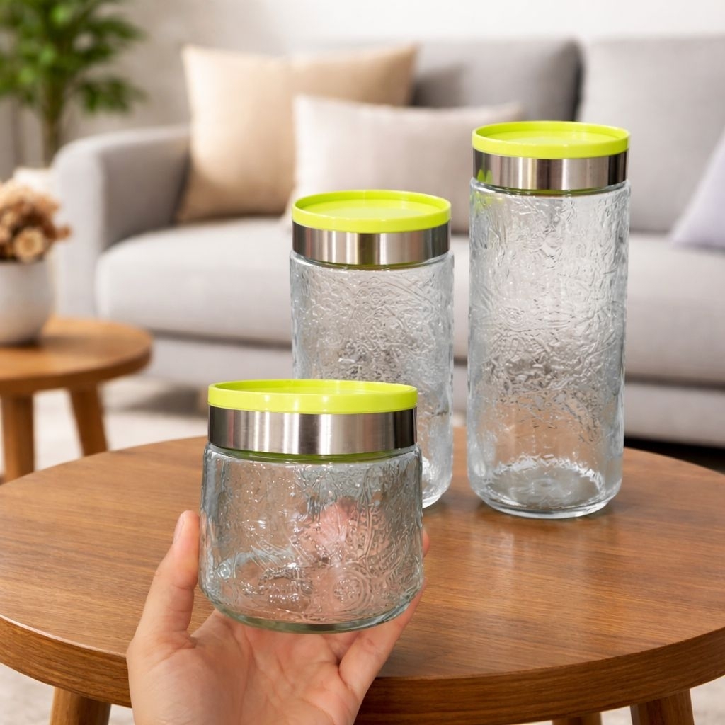 TOPLES SET KUE KERING SERBAGUNA TOPLES KACA