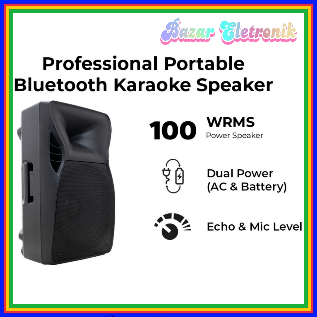 SPEAKER PORTABLE POLYTRON PAS PRO 15F5 / SPEAKER POLYTRON 15F5 / SPEAKER POLYTRON / SPEAKER PORTABLE