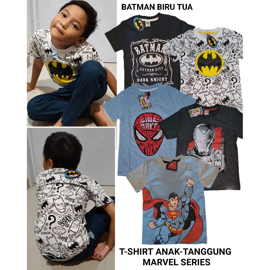 Kaos anak laki-laki superhero Marvel Nevada