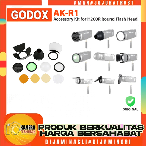 Godox AK-R1 / AKR1 Kit Modifikasi Flash H200R