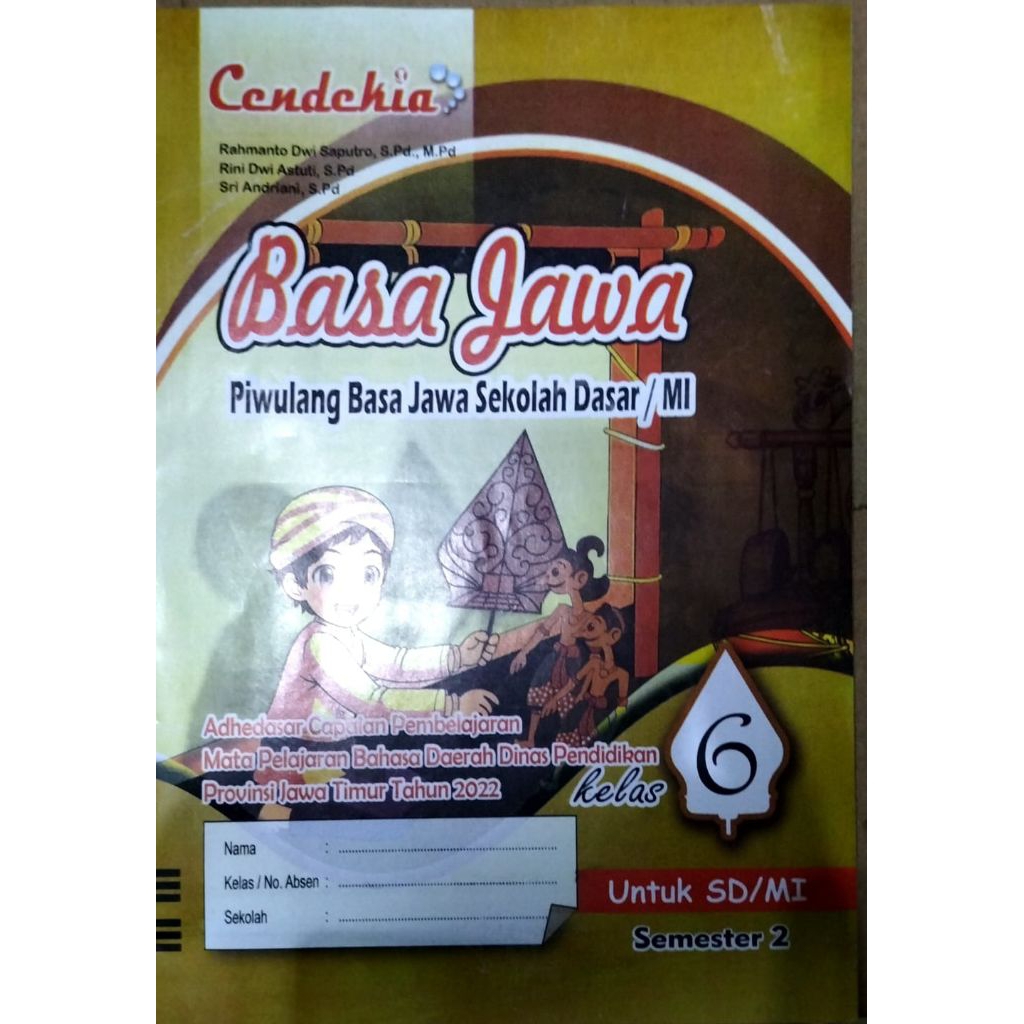 LKS CENDEKIA UNTUK SD KELAS 6 SEMESTER 2