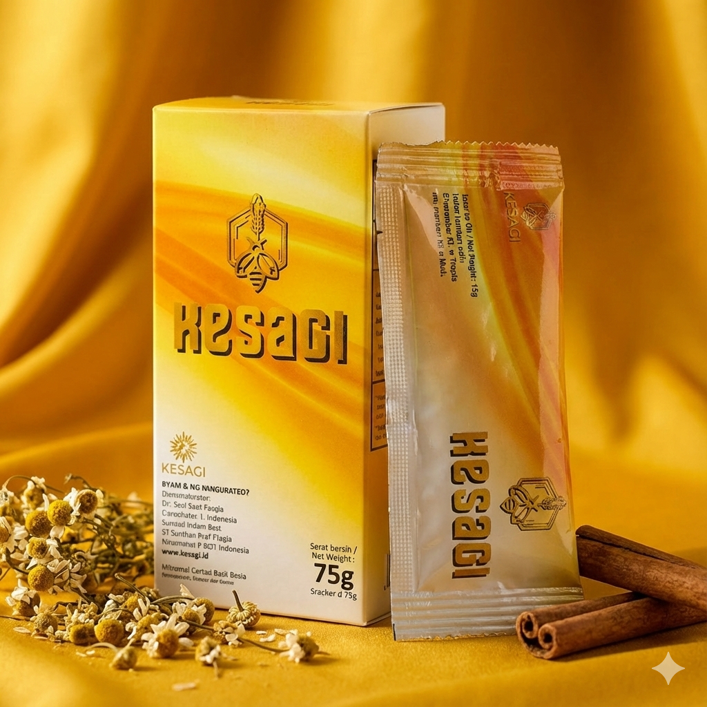 Madu Kesagi Asli Original 1 Box isi 5 Sachet