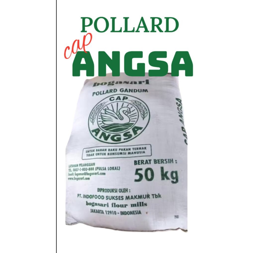 Pollard Gandum Cap Angsa 50kg