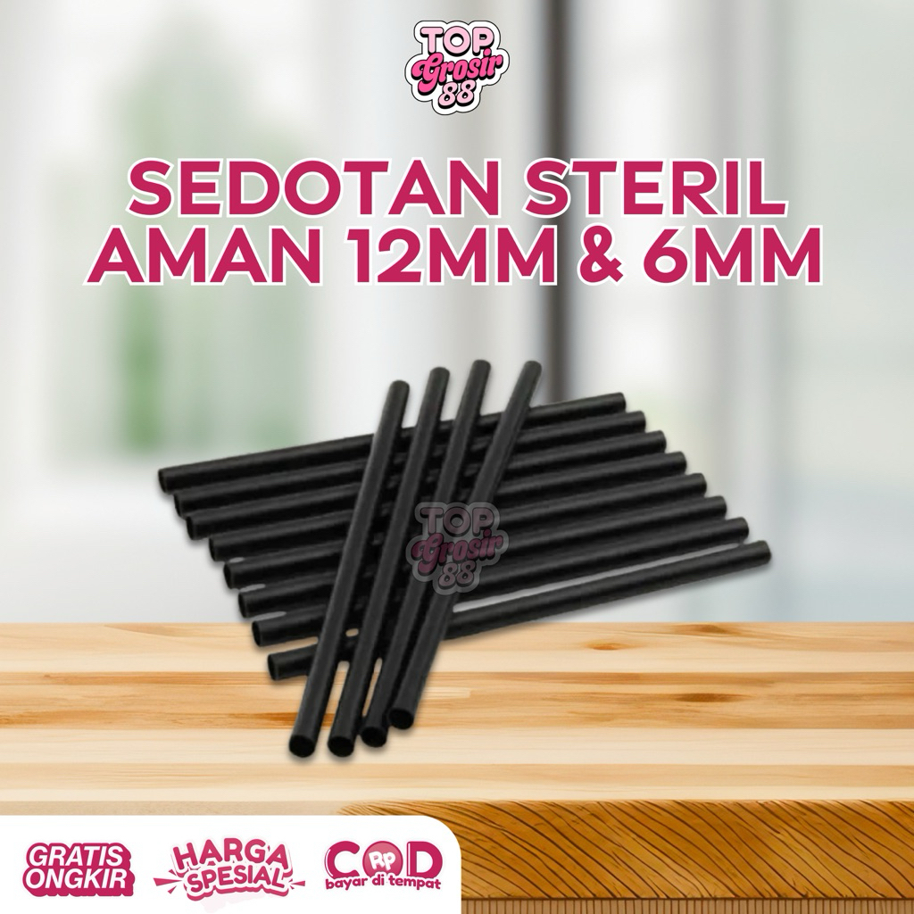 SEDOTAN STERIL 12mm 50's / SEDOTAN STERIL 6mm 300's / SEDOTAN STERIL 12mm