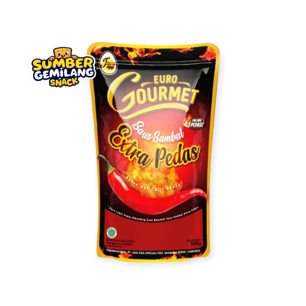 saus sambal euro gourmet extra pedas