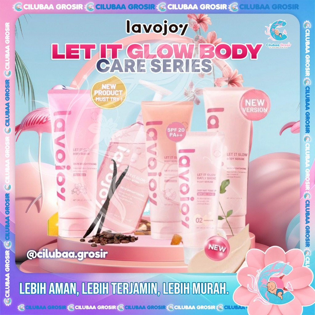 LAVOJOY Let It Glow Body Series || Body Serum Skin Brightening || Body Wash Skin || Body Serum Insta