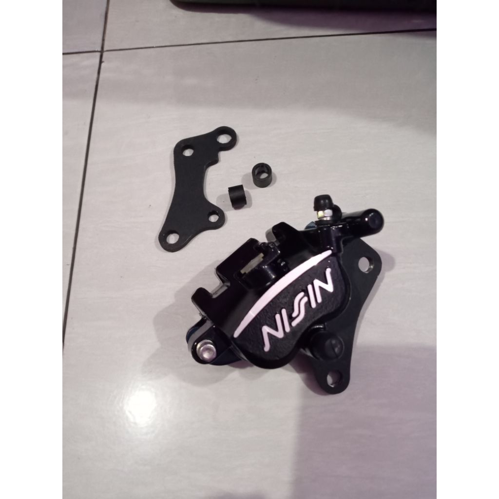 braket cakram fiz r 260mm pakai kaliper samurai Nissin