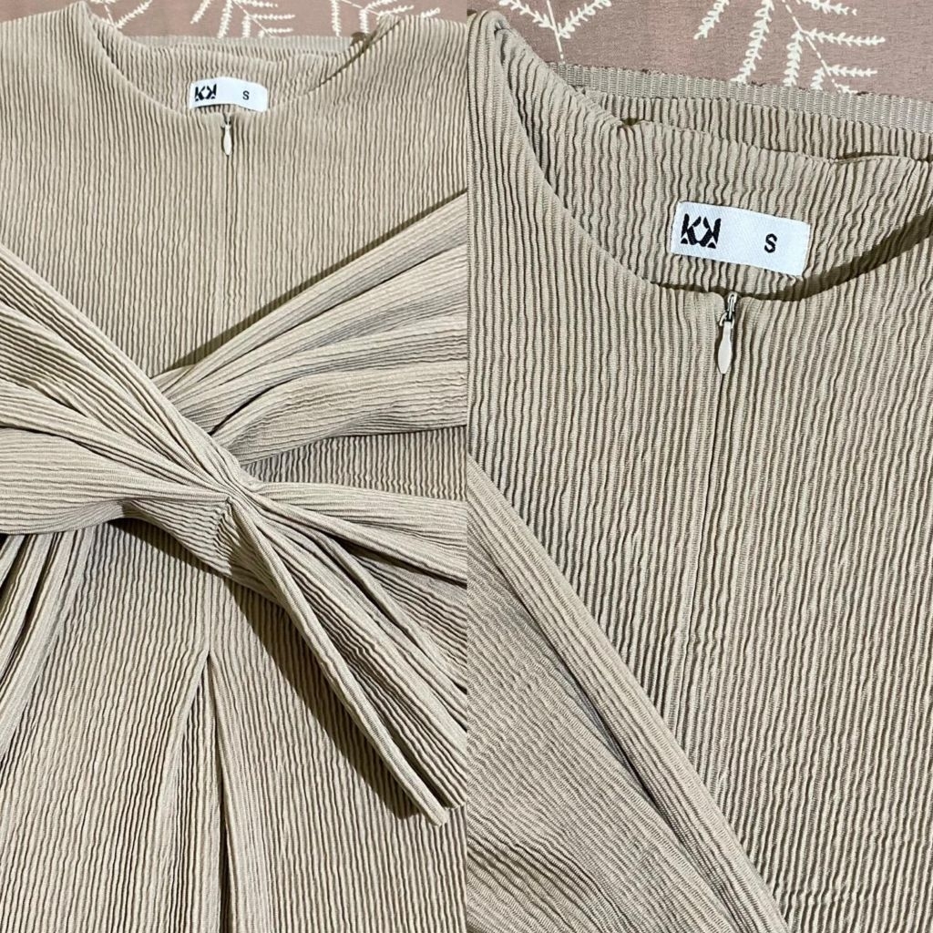 [ preloved ] Pleats Dress Khalewale // Hijab instan (Wajib baca deskripsi sebelum membeli)