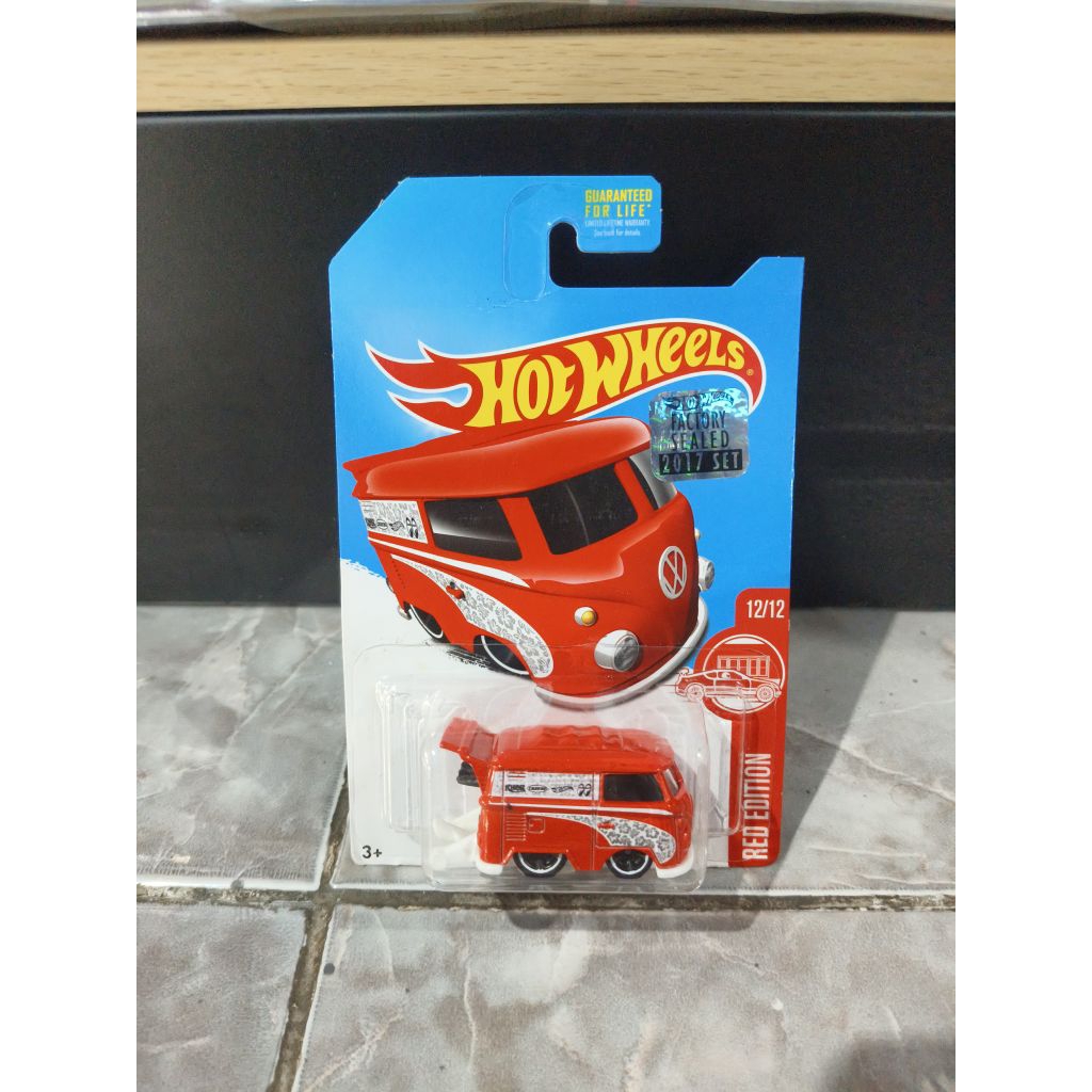 HOTWHEELS KOOL KOMBI RED EDITION FS 2017