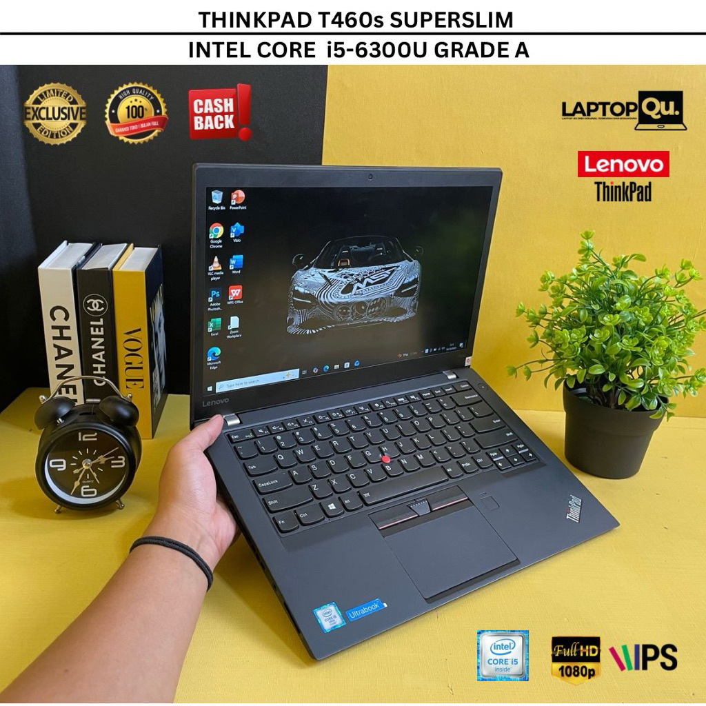 THINKPAD T460s i5-6300U RAM 8GB/ SSD 256GB/ FHD IPS/BACKLITE/ GRADE A