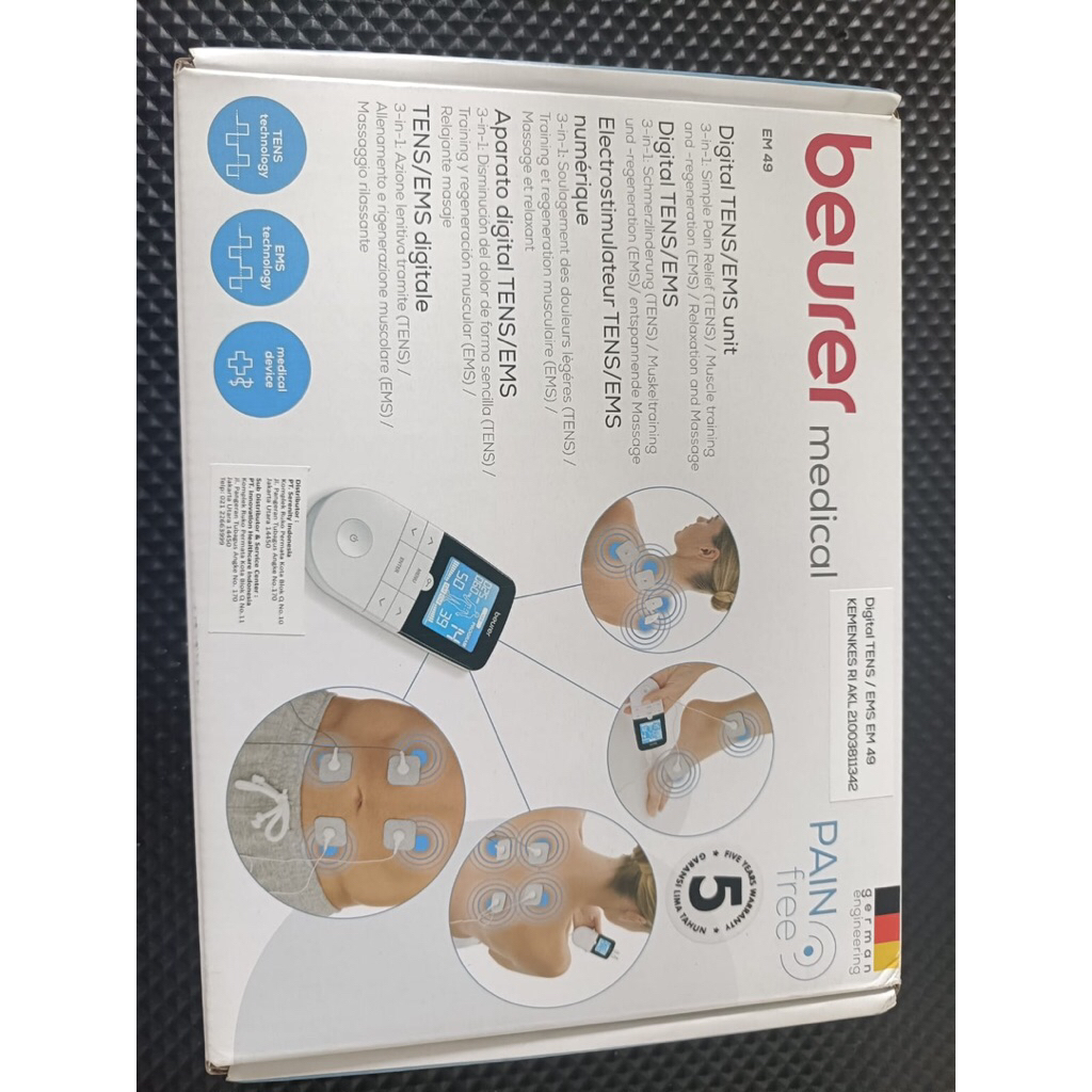 COD-AN ketemuan jakarta timur  || Beurer EM 49 Digital TENS / EMS – Alat Terapi Nyeri & Otot (Origin