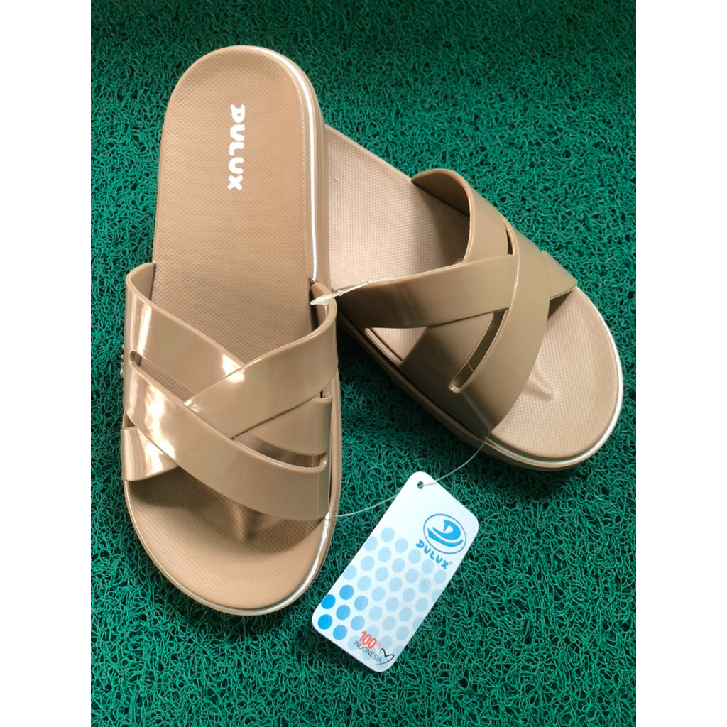 Sandal Slop Wanita Dulux karet