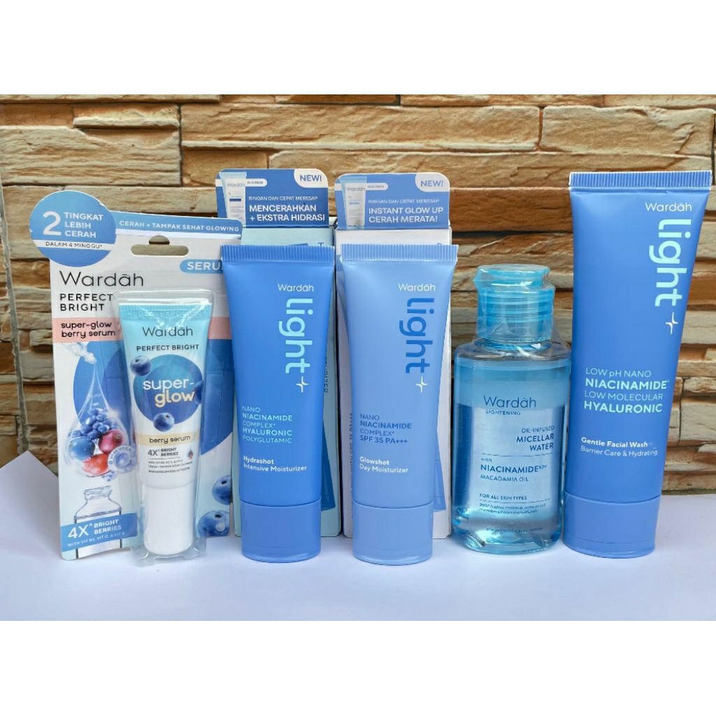 promo WARDAH paket skincare mencerahkan kulit