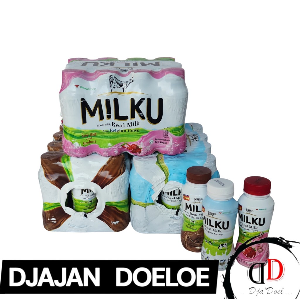 Milku Susu UHT KARTON - Netto 200 ml x 12BTL