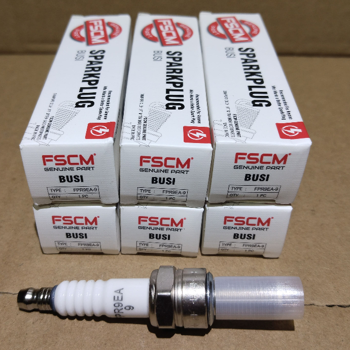 Busi Sparkplug FSCM FPR9E-A resistor Beat fi scoopy vario 125/150 all new spacy Nmax CB150R Verza CB