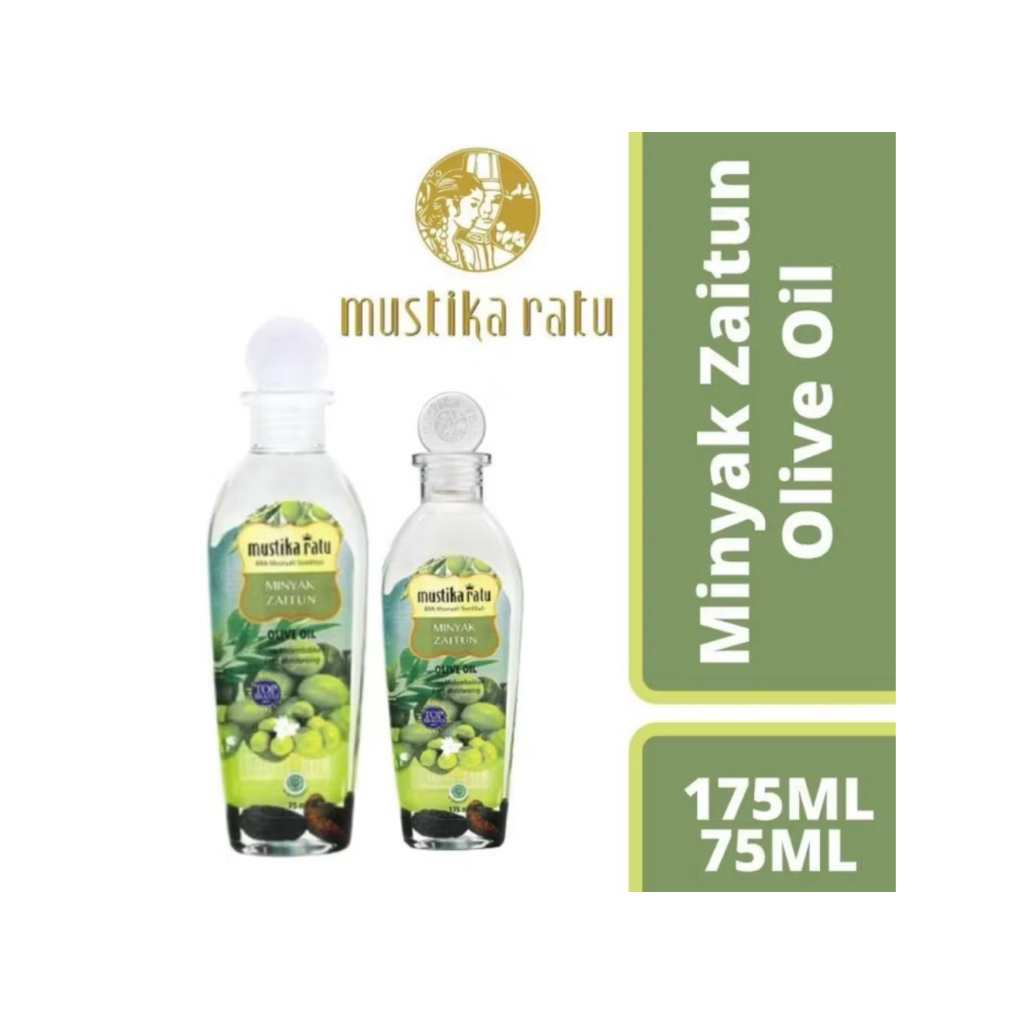 Minyak Zaitun Mustika Ratu 175 ml ORI / MINYAK ZAITUN MUSTIKA RATU / MINYAK URUT ZAITUN / MINYAK ZAI