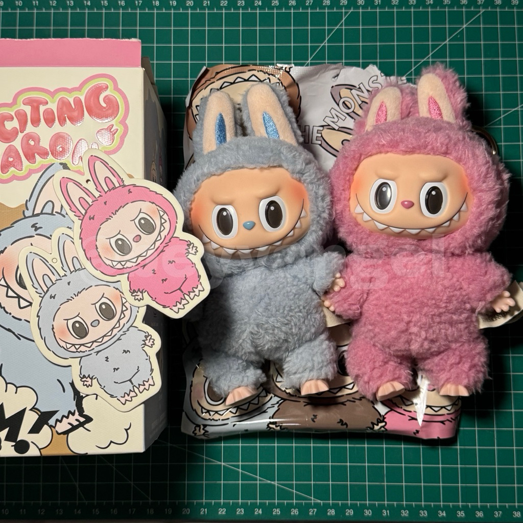 [READY] Labubu Exciting Macaron V1 — Lychee Berry, Sea Salt Coconut