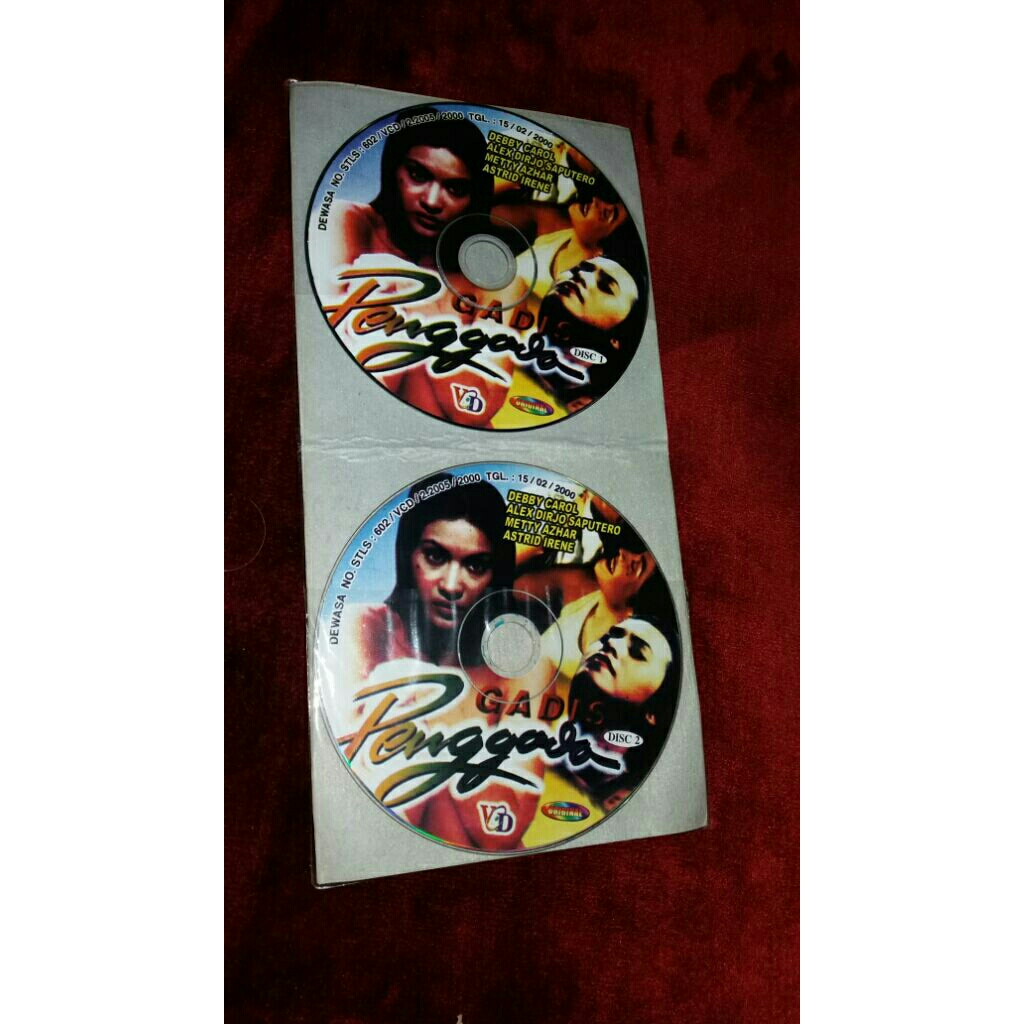 VCD film dewasa GADIS PENGGODA mulus ori Tanpa cover