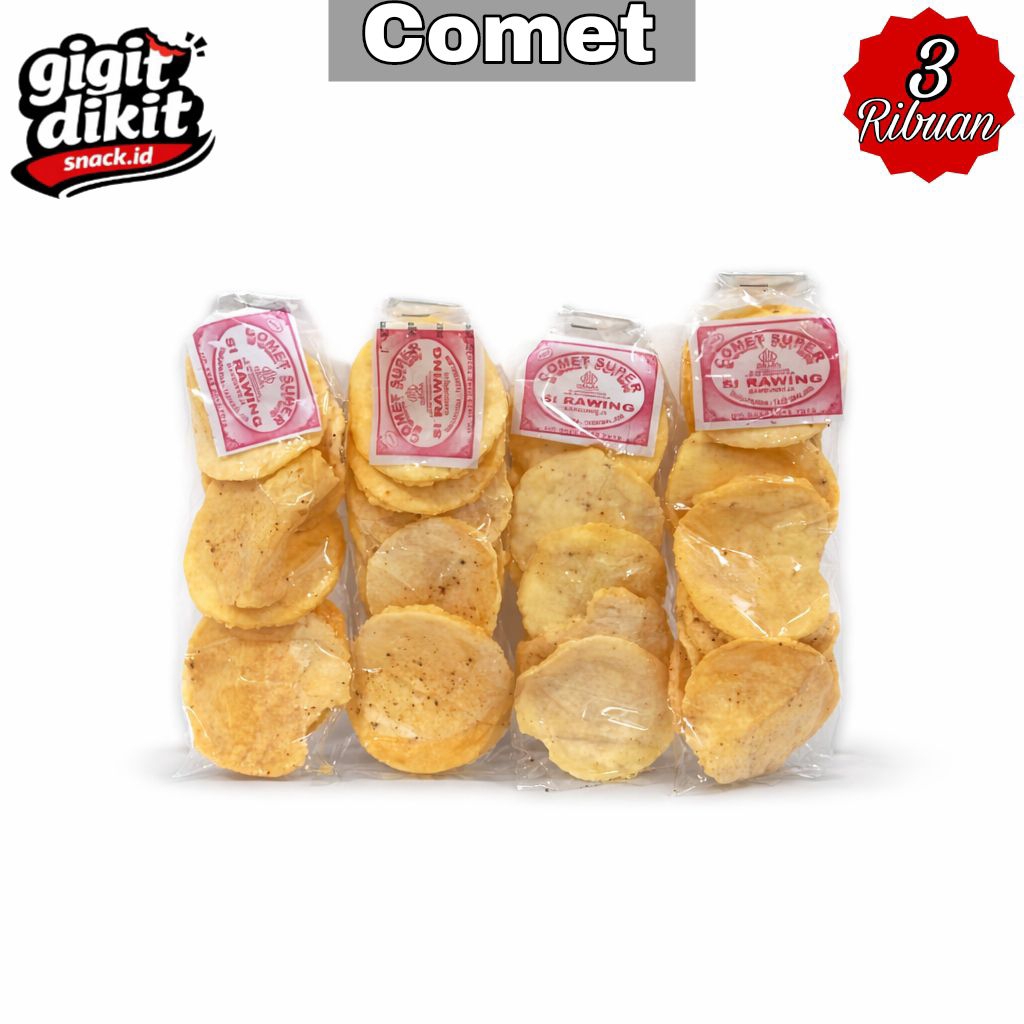 Comet si rawing 3000ribuan cemilan tradisional makanan jadul khas Tasikmalaya