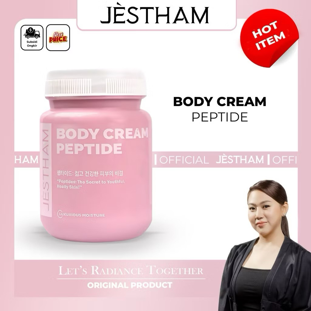 Jestham body cream peptide