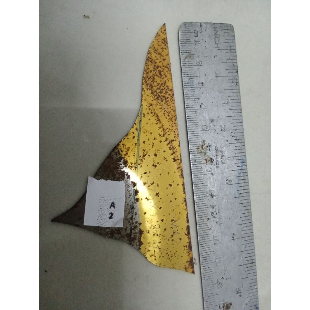 Baja HSS M42 Gold Original Bahan Pisau Stek Okulasi Grafting Cangkok Mutik Tiuk Temutik Serut Raut U