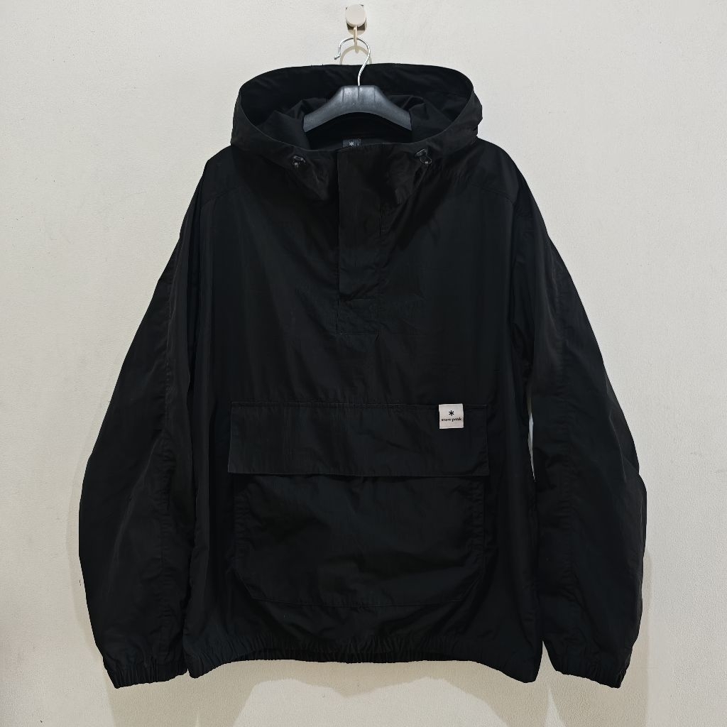 SNOW PEAK ANORAK BLACK