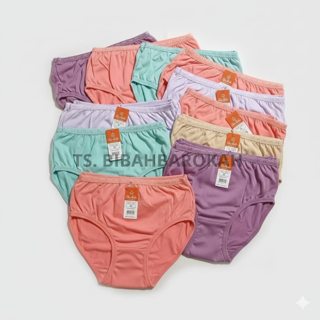 1 Pcs Celana Dalam Wanita Dewasa Polos CD Wanita Dewasa Cangcut Wanita Dewasa Polos Berkualitas