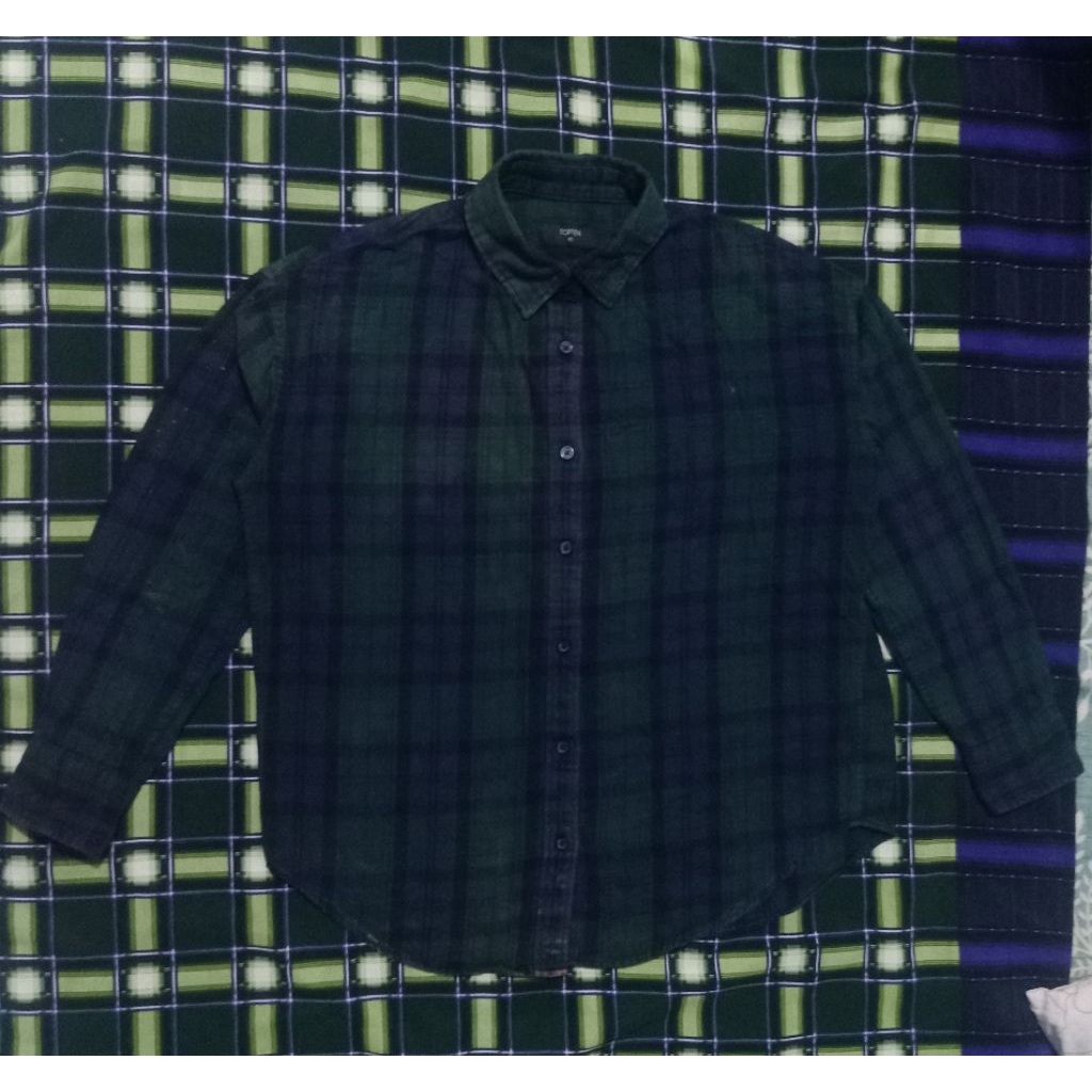 Kemeja Wanita Flannel Topten SZ L/XL