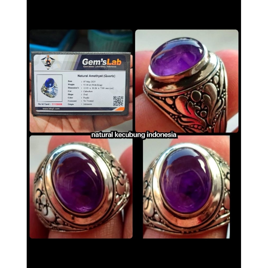 batu kecubung super kalimantan super kuno