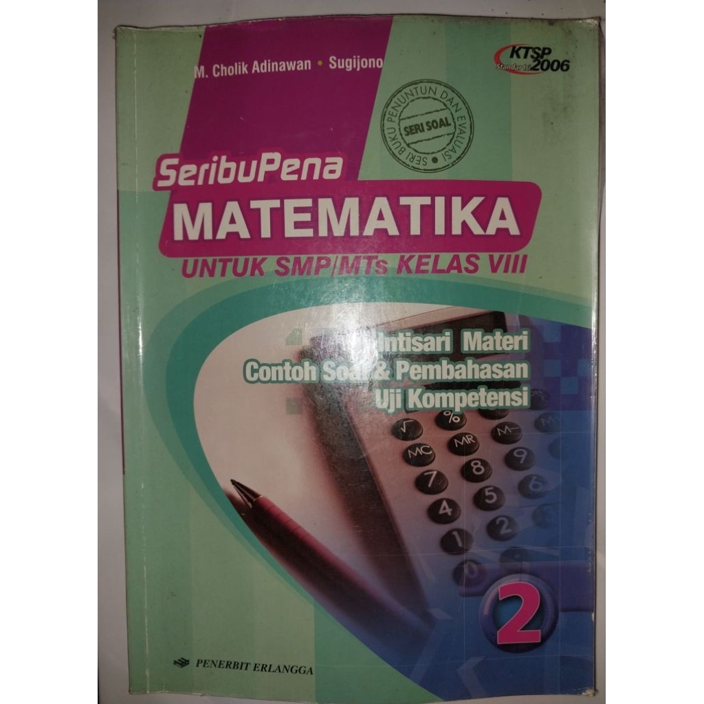 Seribu Pena Matematika SMP/MTs KELAS VIII KTSP 2006