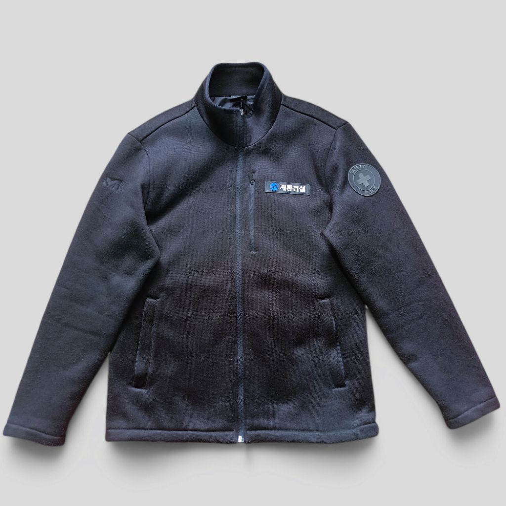 Preloved Jaket Millet Charcoal Fullblack