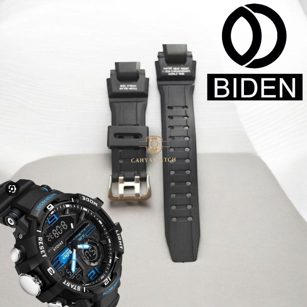Tali Jam Tangan Biden R008 Rubber Strap Jam Biden R-008