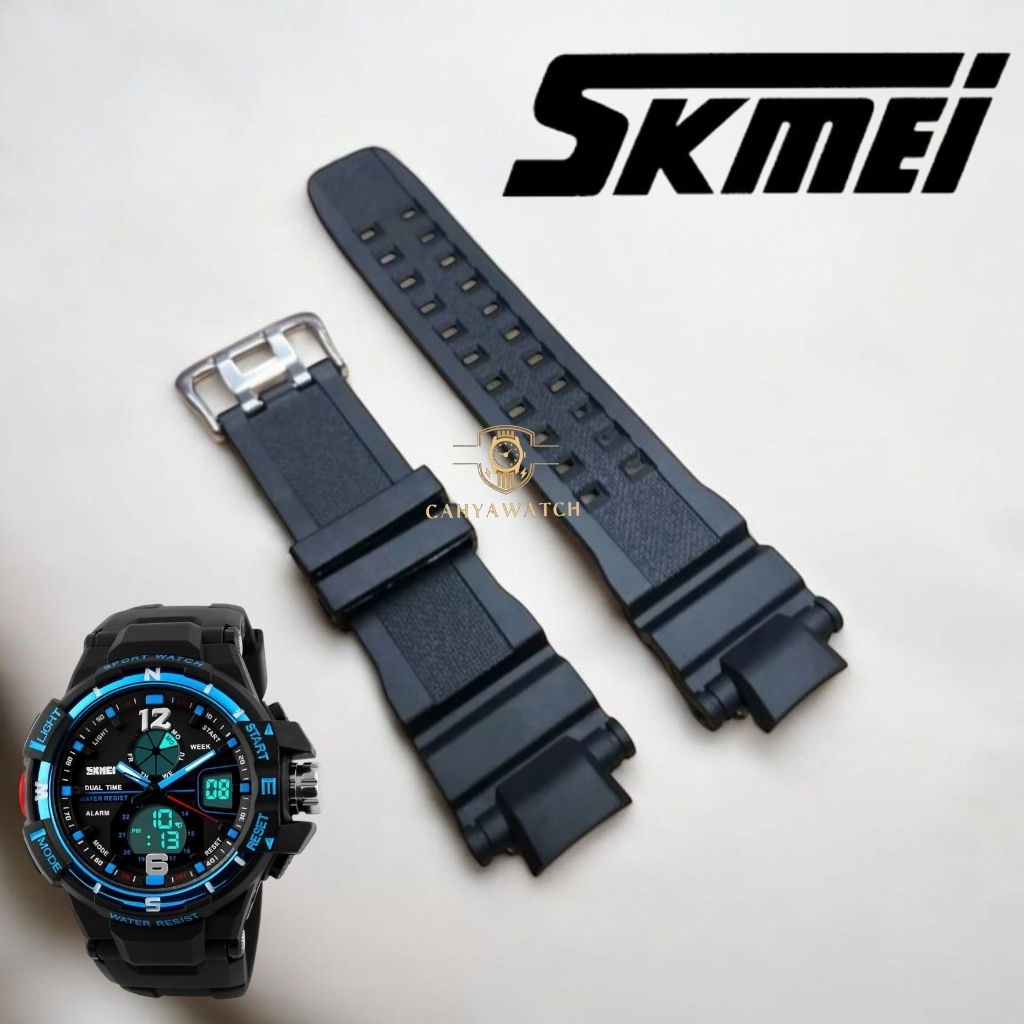 Tali Jam Tangan Skmei 1148 Rubber Strap jam tangan Skmei 1148