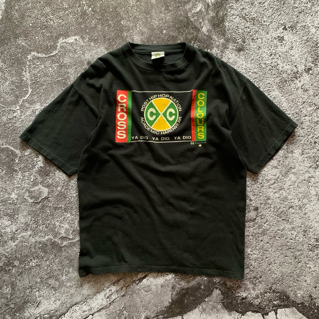Vintage Cross Colours Ya Dig Ya Dig T-Shirt | Kaos Hip Hop