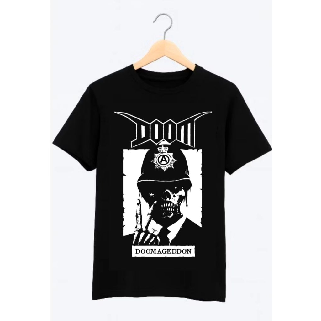 KAOS MUSIK KAOS BAND PUNK DOOM - DOOMAGEDOWN