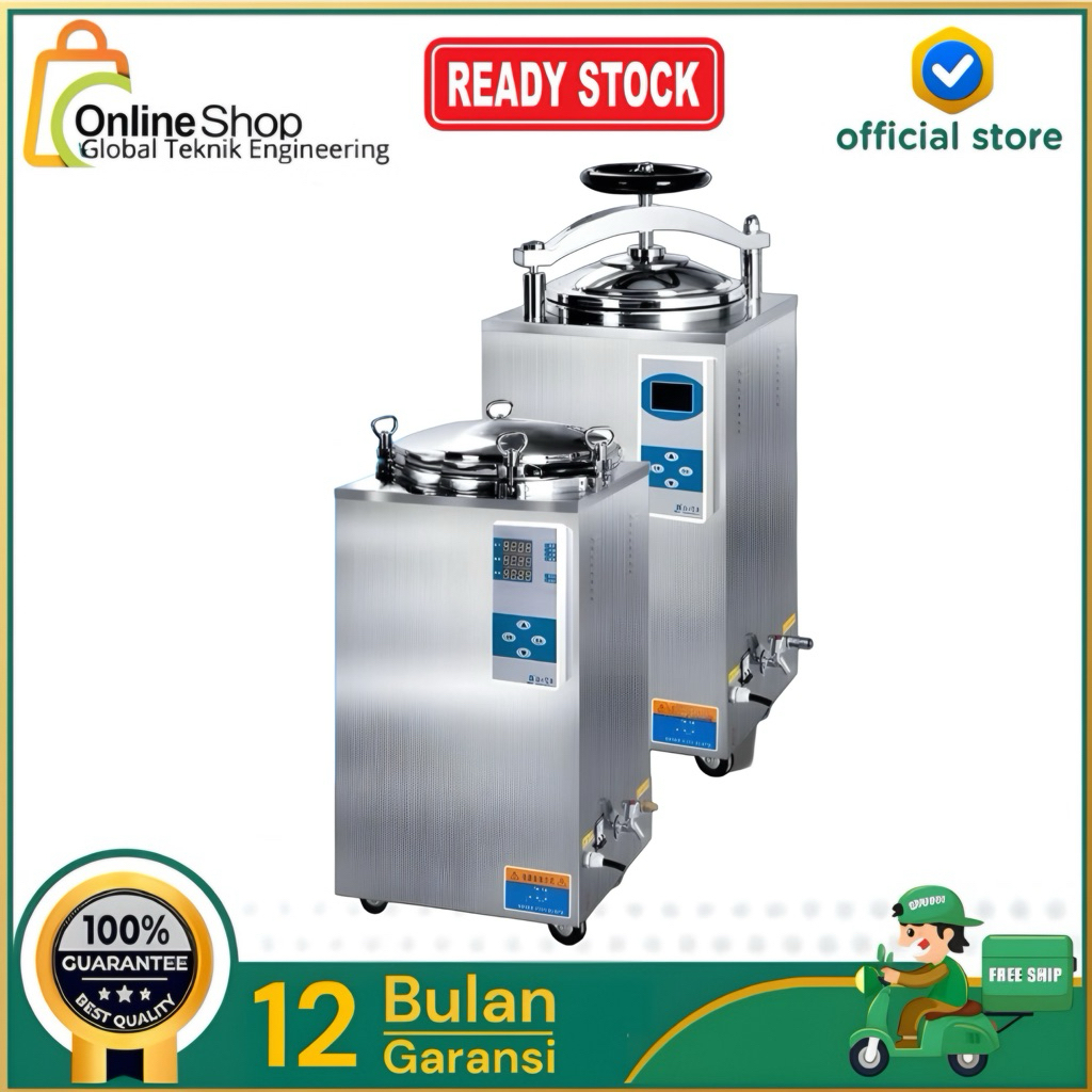Autoclave GEA LS35HD Pressure Steam Sterilizer LCD Display