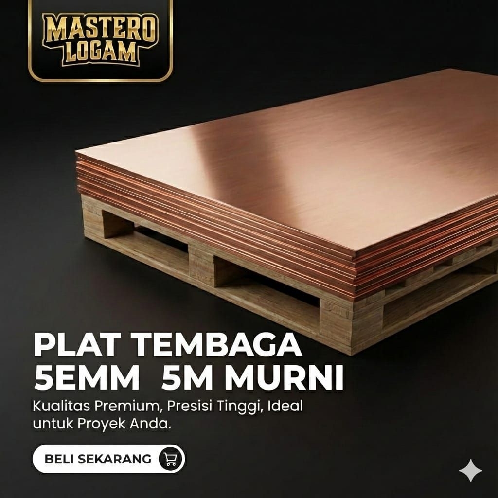 plat tembaga 5mm || PER 1 CM PLAT TEMBAGA MURNI TEBAL 5MM
