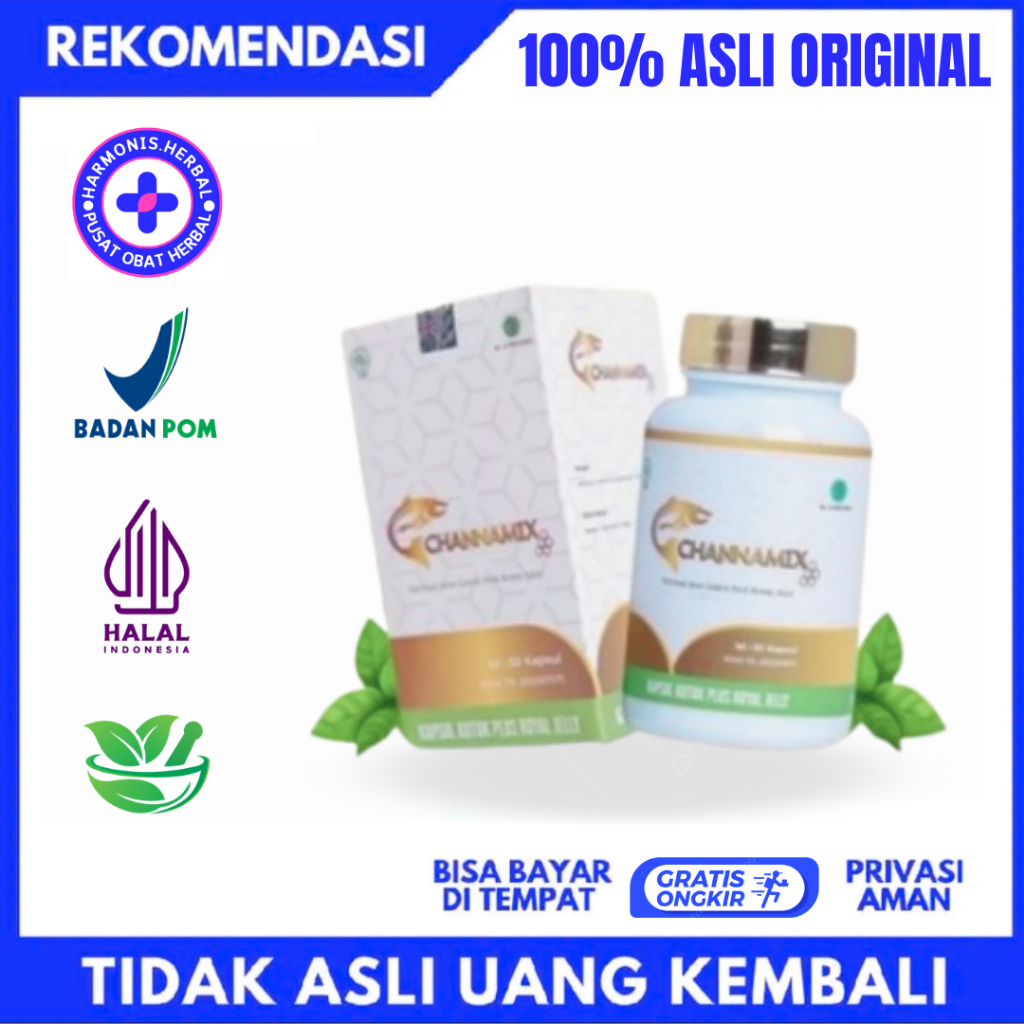 Channamix - Kapsul Ikan Kutuk Mempercepat Proses Penyembuhan Luka Pasca Oprasi