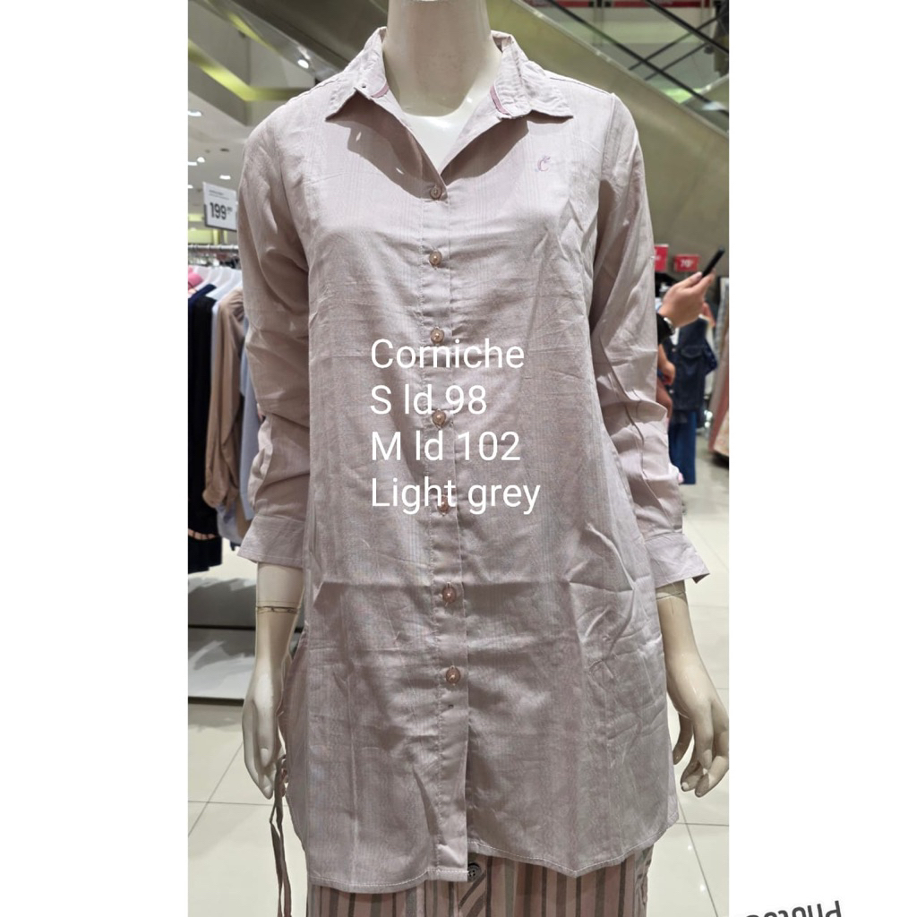 Kemeja wanita dewasa Corniche (S-XL)