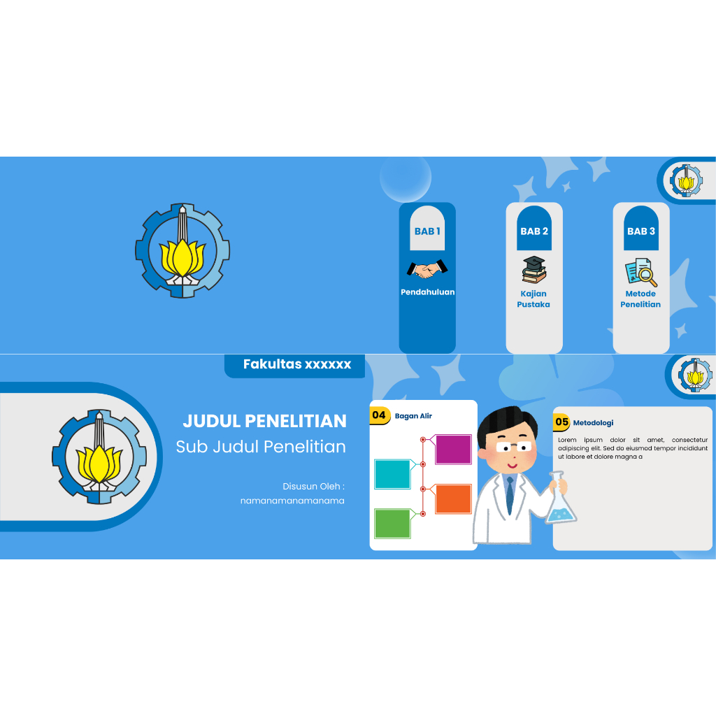 Template Power Point Seminar Proposal || PPT bergerak || PPT Morph || PPT Animasi