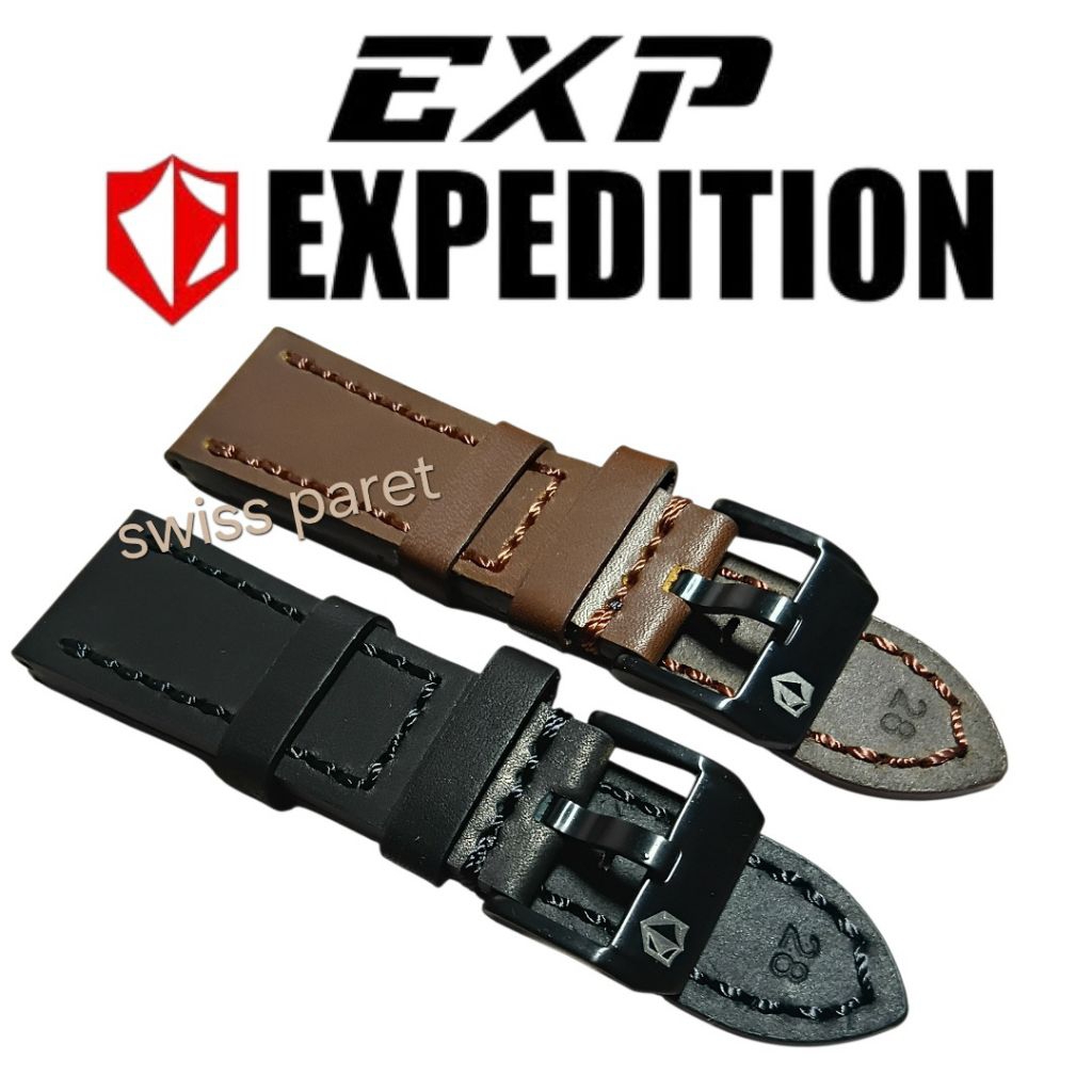 Tali Jam Tangan Expedition Strap Jam Tangan EXPE  Kulit 28mm Original