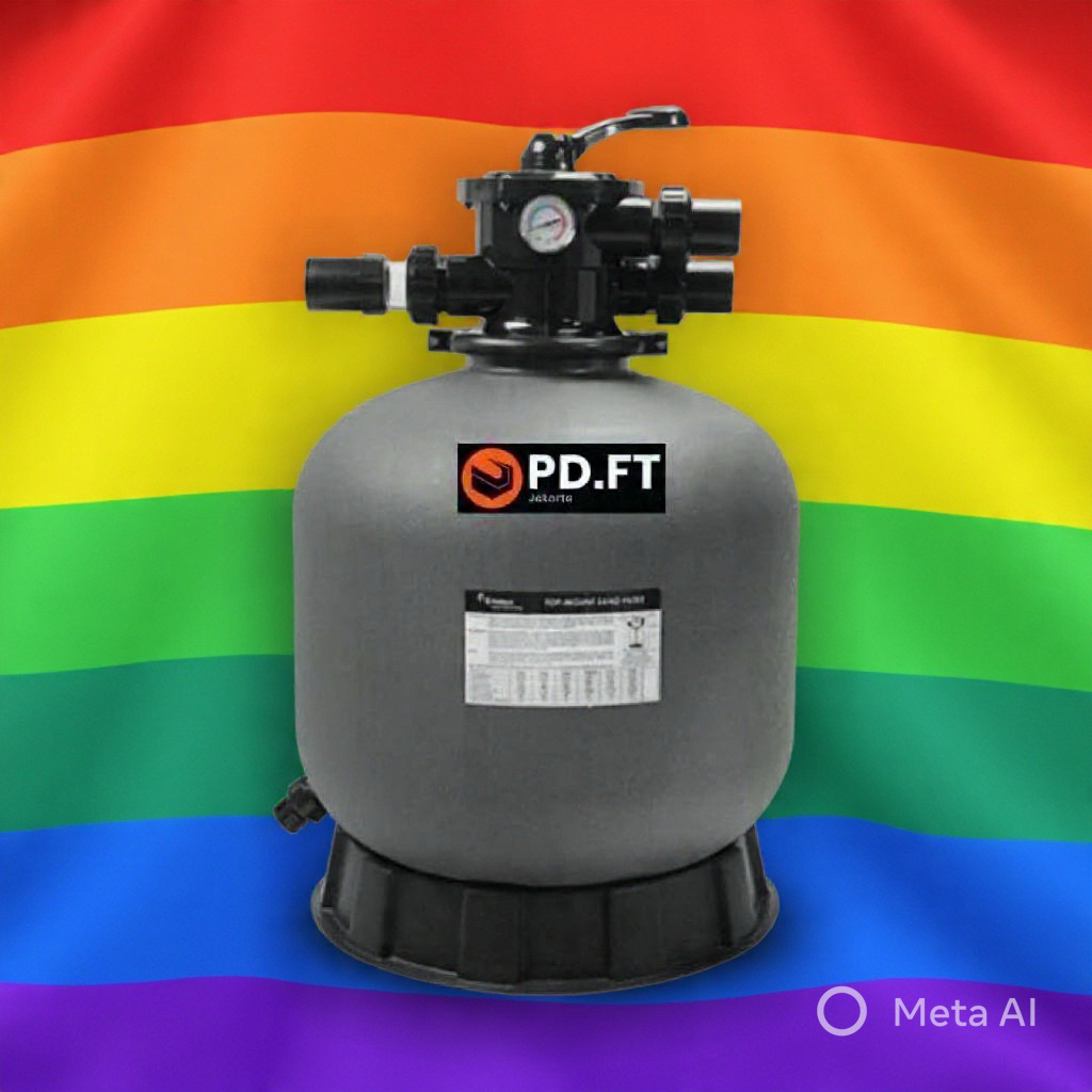 Sand Filter Kolam Renang EMAUX P500, 21"