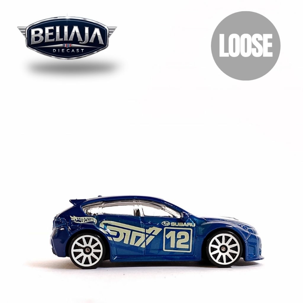 HOT WHEELS SUBARU WRX STi BLUE LOOSE