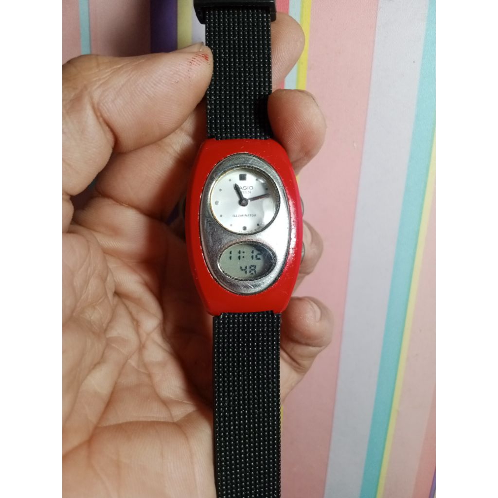 jam tangan kasio shn 112 jadul bekas