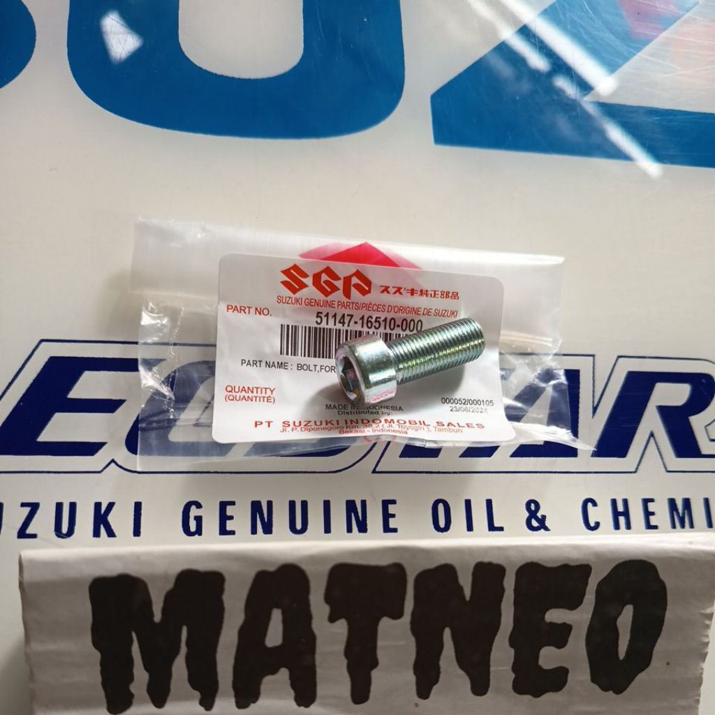 BAUT BOLT PIPA SULING PNP SUZUKI SKAYWAVE SGP 51147-16510