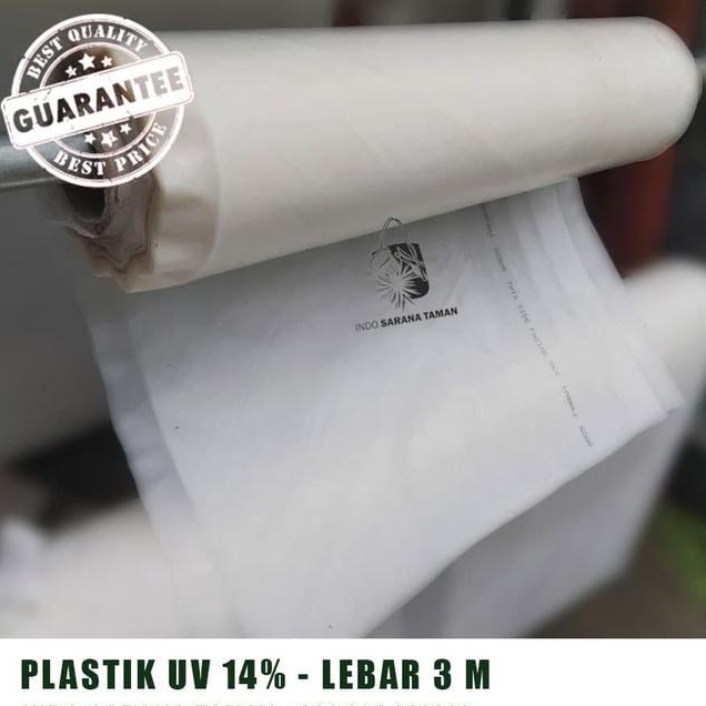 PLASTIK UV 14% LEBAR 3m Plastik UV Green House / Hidroponik UV Net