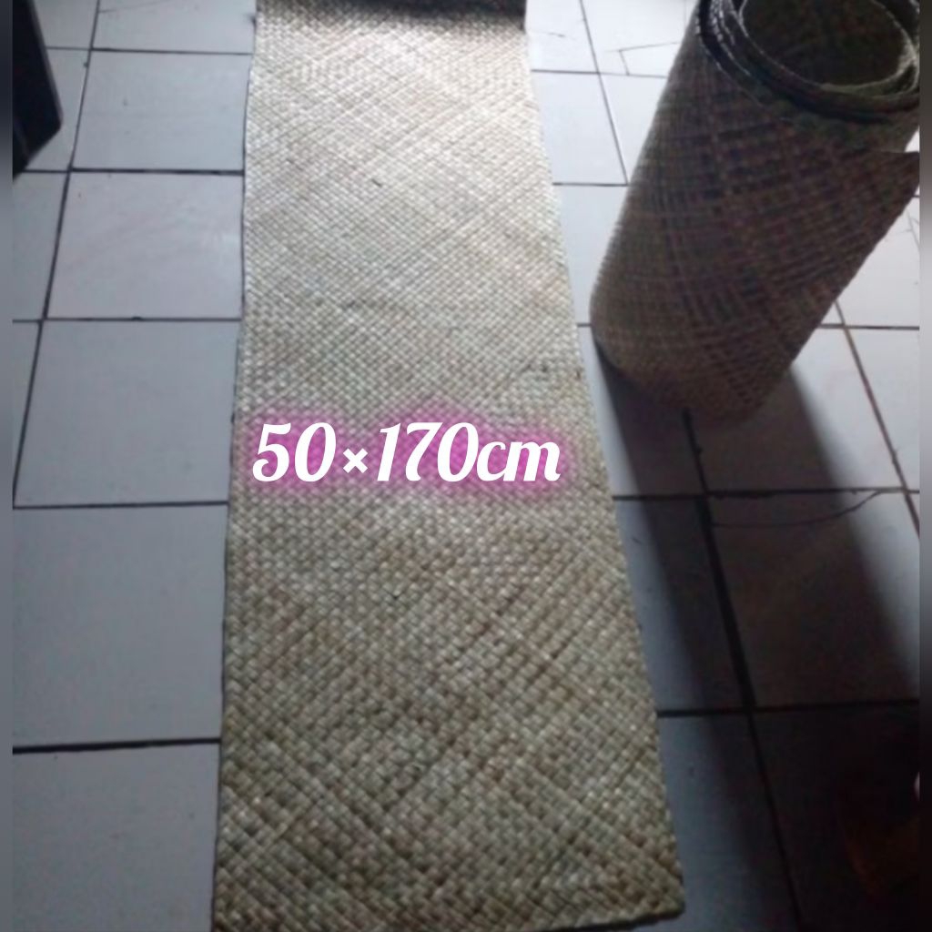 tikar pandan mini /tikar alas sajadah ukuran 50×170cm