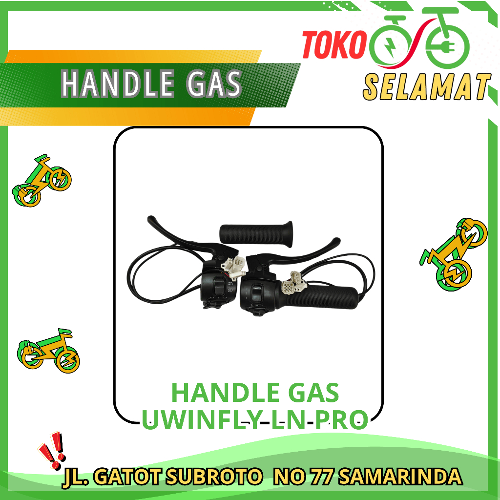 HANDLE GAS UWINFLY LN  / LN PRO